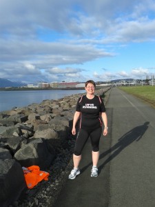 Tracey Cooper at Reykjavik sea-front2